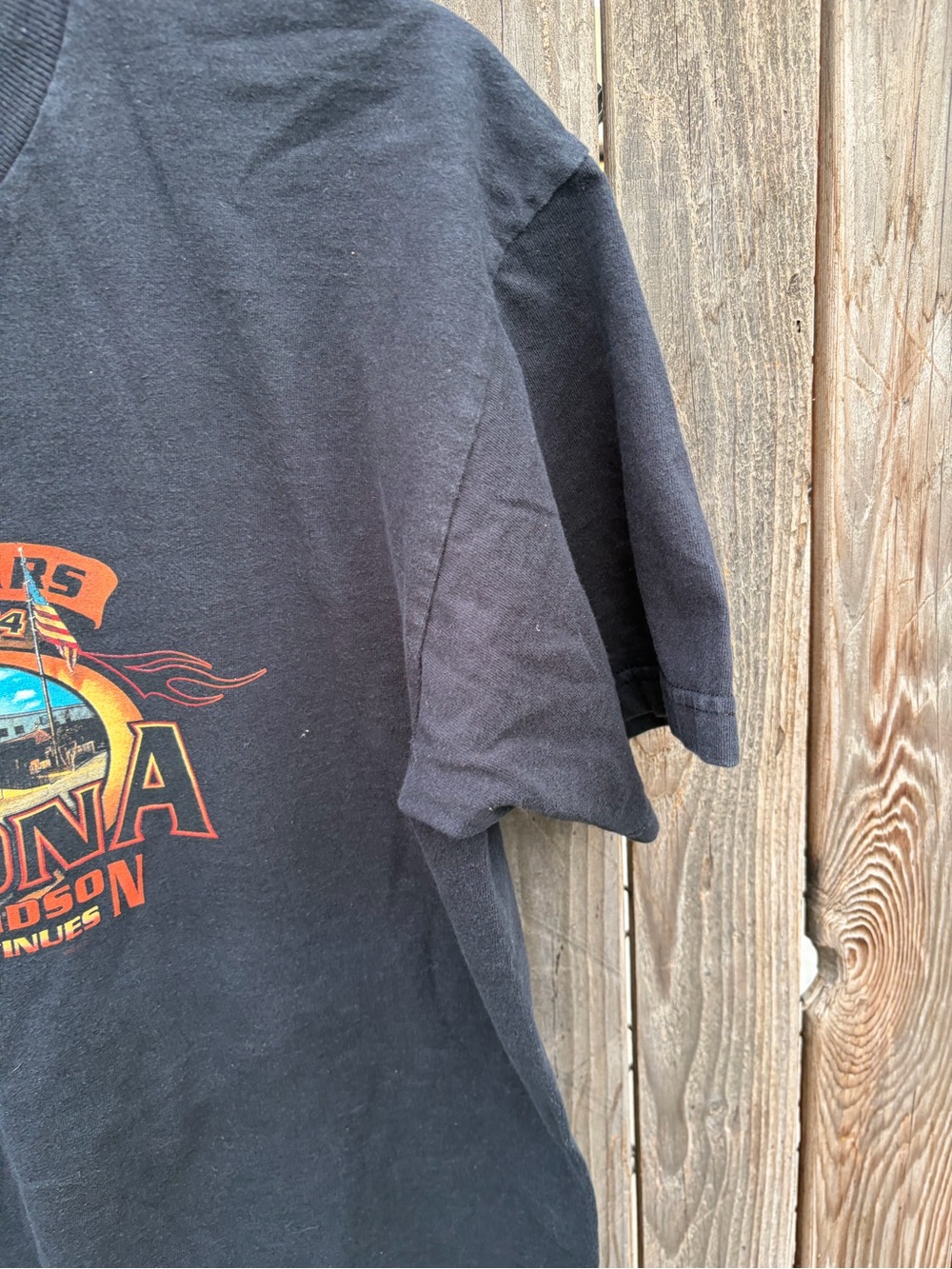 Harley-Davidson Black Daytona Graphic Short Sleeve Tee men’s Size L - Picture 4 of 14